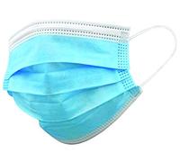 GIMA GISAFE Mascherine Chirurgiche Adulti Filtranti 98% 3 Veli Certificate Tipo IIR Elastici e Nasello Modellabile Colore Azzurro 50 pz Imbustate Singolarmente Traspiranti Leggere Uso Medico E Civile