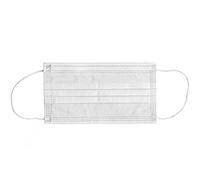 GIMA GISAFE Mascherine Chirurgiche Adulti Filtranti 98% 3 Veli Mascherine Certificate Tipo IIR Con Elastici e Nasello Modellabile, In Scatola 50 Pezzi Traspiranti Leggere, Bianco