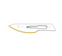GIMA - Lama monouso sterile, in acciaio inox Diamantine, n. 24, confezione da 100, 27018