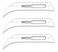 GIMA Lame Gima Inox N. 12 Sterili 3x100 St
