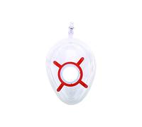 Gima - Mascherina Facciale Monopaziente con Cuscinetto d'Aria Gonfiabile, Misura n. 2, Bambino, Giallo, 1 pz