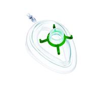 Gima - Mascherina Facciale Monopaziente con Cuscinetto d'Aria Gonfiabile, Misura n. 5, Adulti, Latex Free, 1 pz