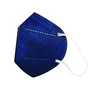 GIMA Mascherina Filtrante FFP2 Value&Safe, 5 Strati, Blu, Ergonomica, Pieghevole, Antipolvere, Elastici Flessibili ed Estensibili, DPI Classe III, 20 Unità in Bustine Singole, IT,GR,DE,SE,PL