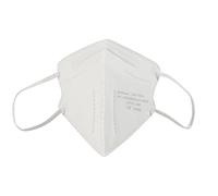 Gima Mascherina Filtrante FFP2 Value&Safe, 5 Strati con Valvola, Colore Bianco, Ergonomica, Pieghevole, Antipolvere, Elastici Flessibili, DPI Classe III, 20 Unità in Bustine Singole, GB,FR,IT,ES,PT