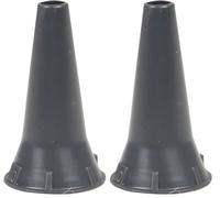 Gima - Mini Speculum Auricolare Monouso Ø 4 mm, Colore Grigio, Latex Free, Dispenser da 250 Pezzi (Confezione da 2)