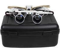 GIMA - Occhiali Ingrandenti Binoculari, Linea Style, Ingrandimento 3.5X, Distanza di Lavoro 340 mm, Campo Visivo 60 mm, in Cofanetto