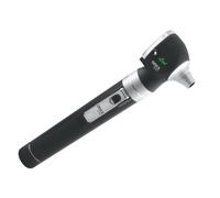 GIMA 31580 Otoscopio Sigma LED F.O. con Manico Ricaricabile e Batteria, Nero, in Bustina