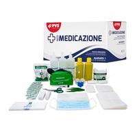 Gima - Pacco reintegro per kit pronto soccorso, con prodotti medicali utili in diverse situazioni di emergenza, 34189