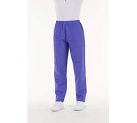 Gima - Pantalone da Divisa Ospedaliera, 100% Cotone di Ottima Qualità, Unisex, Elastico in Vita, 3 Tasche, per Dottori, Dentisti, Veterinari, Infermieri, Blu (Indaco), M