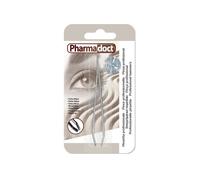 Gima Pinzetta Cosmetica Argento Piatto 12 pz Certificata CE