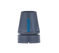 GIMA Puntali di ricambio per bastoni, stampelle, tripodi e quadripodi, tubo 19 mm base 40 mm, 43083