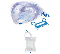 GIMA - Sacche urine standard da 2000 cc, con tubo da 90 cm, in polybag, confezione da 30, 28690