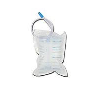 GIMA - Sacche urine standard da 2000 cc, con tubo da 90 cm, in polybag, confezione da 30, 28690