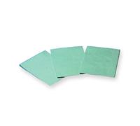 Gima - Salviettine Politenate Ripiegate e Pretrattate, 3 Strati: 2 in Cellulosa + 1 in Polietilene, Alta Assorbenza e Resistenza all'Acqua, Colore Verde, Dimensioni 33x45 cm, Conf. da 500 Salviette.