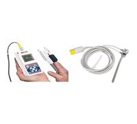 GIMA SATURIMETRO OXY 50 Pulsoximetro da Dito, Portatile, Professionale, Rileva S
