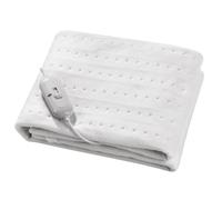 GIMA - Scaldaletto elettrico, per letto matrimoniale, con 3 impostazioni di temperatura e due controller, 28661