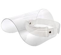 GIMA Schermo Visiera Protettiva Trasparente in Policarbonato, Ribaltabile, Paraschizzi, Antiappannamento, Certificato DPI Classe II, protegge bocca, naso, occhi e viso, Taglia Universale