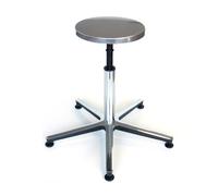 GIMA SGABELLO IN ALLUMINIO - BASE FISSA