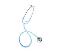 GIMA - Stetoscopio Duofono YTON, Lira Azzurro Acqua, Padiglione Ø 45 mm, campan