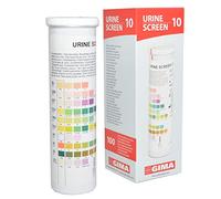 GIMA - Strisce urina in flacone, 10 parametri, tubetto da 100 strisce, 24073