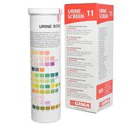 GIMA - Strisce urina in flacone, 11 parametri, tubetto da 100 strisce, 24074
