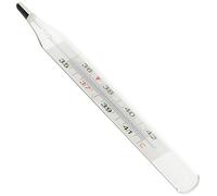 Gima - Termometro Shaker Ecologico, Senza Mercurio, al Gallio, Classico, Facile da Leggere, Adatto a Tutte le Età, 1 pezzo