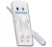 GIMA - Test Rapido Influenza A / b - Per Campione Tampone Nasale - Confezione Da 30 Test