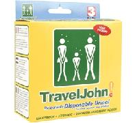 Care Plus GIMA TRAVELJOHN DISPOSABLE URINAL 800cc, WC Portatile