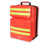 GIMA Silos 2 Zaino Silos in Poliestere Rivestito in PVC, Misura Grande, per Soccorritori, Medici, Paramedici, Professionisti della Protezione Civile, Rosso, Dimensioni 38x24x50 cm
