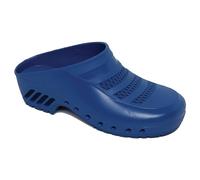 Gima - Zoccoli Professionali, Anatomici, Unisex, Antiscivolo, Antistatici, Tomaia Forata, Suola Forata, Colore Blu, Misura EU 40, 1 Paio