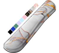 Gimars 17,3 '' esteso tastiera poggiapolsi pad con 63D ad alta densità, memory foam solida, base in gomma antiscivolo e design ergonomico per digitare sollievo dal dolore, ufficio, giochi, computer,