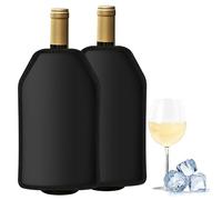 Gimars 2pzBorsa Raffredda per Bottiglie Spumante Champagne Vino,Sacco Termico Refrigeratore per Vini,Fascia Raffreda Bottiglie Elastica,Manicotto Refrigerante per Bevande Birra Vino Viaggio Feste
