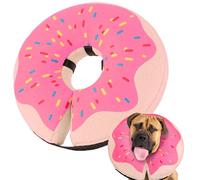 Gimars Collare Gonfiabile Cane Large per Recupero Post Intervento, Circonferenza Collo 35,6-45,7 cm, Ciambella Cane Post Intervento Morbida, Alternativa al Collare Elisabettiano per Cani Grandi