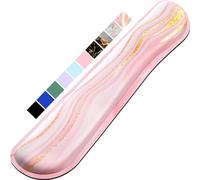 Gimars Poggiapolsi in memory foam 63D ad alta densità spessa 44,3 cm con base in gomma antiscivolo per digitare il dolore, ufficio, giochi, computer, computer portatile, Mac