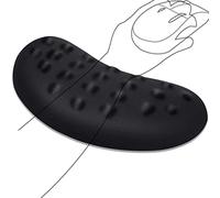 Gimars Poggiapolso per Mouse, Cuscinetto Ergonomico in Schiuma di Memoria per Polso del Mouse con Note di Massaggio per Alleviare la Pressione e il Dolore, Supporto per il Polso per Computer Ufficio