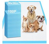 Gimars XXL 91,4 x 91,4 cm, spessa e ad alta assorbenza, per animali domestici, 100 pezzi