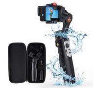 Gimbal Action Cam, Hohem iSteady Pro4 Stabilizzatore a 3 Assi per Action Cam, Splash Proof, 14H Durata Batteria, Clamp per Fotocamera a montaggio rapido, Compatibile con GoPro(Controllo)