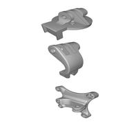 Gimbal Mount for GoPro Hero 4 Session 2-Axis with 1/2" Tube Holder