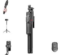 Gimbal Stabilizer-Master Every Move, 2-in-1 Tripod & Selfie Stick, 360° Automatic Rotation with Remote, Auto Balance for Live Video Recording, Training, Compatible with iPhone and Android (1 pc)