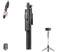Gimbal Stabilizer - Master Every Move, 2-in-1 Tripod & Selfie Stick with 360° Anti-Shake & Bluetooth Remote, Foldable, for iPhone Camera And Smartphone, for Video Recording (Standard Edition)