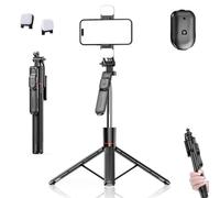Gimbal Stabilizer - Master Every Move, 2-In-1 Tripod & Selfie Stick With 360° Anti-Shake, Smartphone Gimbal Stabilizer With Remote, Foldable 2-In-1 Tripod & Selfie Stick, For (1pcs)