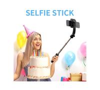 Gimbal Stabilizzatore Selfie Stick Treppiede Wireless Pieghevole con Otturatore Monopiede per IOS Android