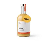 GIMBER Brut N°2 concentrato di zenzero biologico 700 ml | Bevanda analcolica biologica a base di zenzero, limone ed erbe | Estratto di zenzero premium | meno zucchero