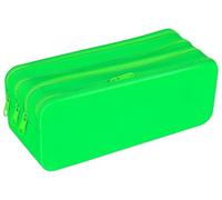 GIMBOO Astuccio in silicone a quattro scomparti/20 x 8 x 7,5 cm/Verde