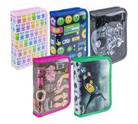 GIMBOO Astuccio scolastico/Senza accessori/1 scomparto/1 divisorio/Mix