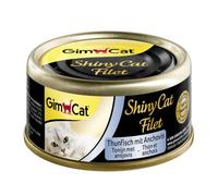 GimCat 70gx24 ShinyCat Filet Tonno & Acciughe