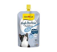GimCat Budino ad alta proteina, delizioso snack ricco di proteine, prodotto in Germania (1 x 100 g)