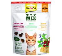 GimCat Crunchy Snacks Mix - croccante e ricco di proteine - 1 sacchetto (1 x 140 g)