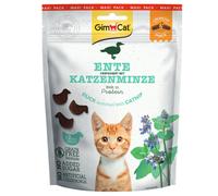 GimCat Crunchy Snacks anatra con erba gatta, snack croccanti e ricchi di proteine, 1 sacchetto (1 x 140 g)