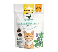 GimCat Crunchy Snacks Anatra con erba gatta - Delizioso gatto croccante e ricco di proteine - 1 sacchetto (1 x 50 g)